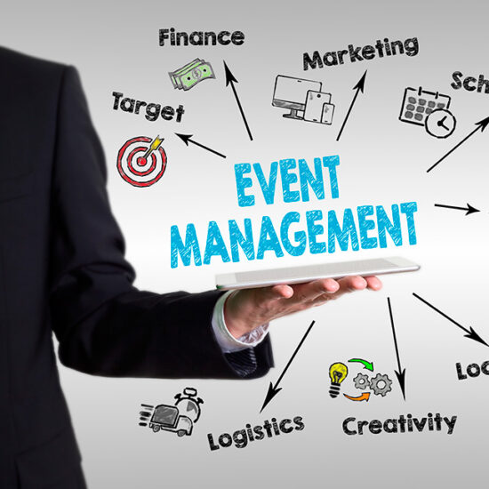 gestión de eventos